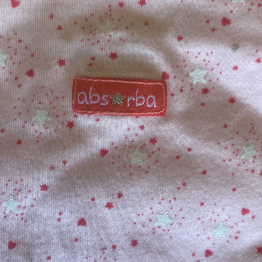 Absorba Footie Baby Girl, Size 6-9 Months, Pink, White Color. - Picture 3 of 5